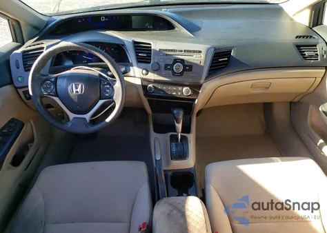 2012 Honda Civic Lx from USA, damaged, VIN 2HGFB2F53CH592241